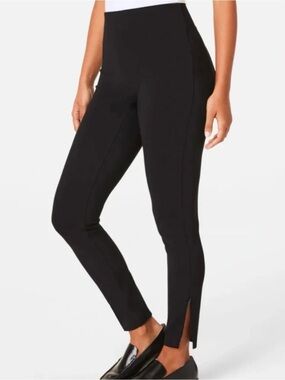 Spanx SuperSmooth PerfectFit Ponte Zip Leggings NWT Size Medium Petite